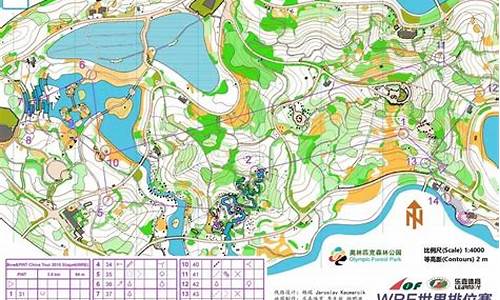 青龙湖公园定向越野_青龙湖公园定向越野地图