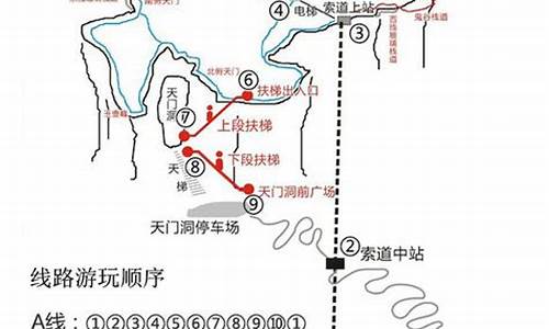 天门山自驾游攻略路线最新_天门山自驾游攻略路线最新图