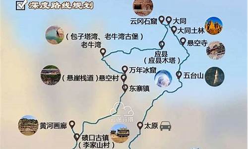 太原到山东自驾游旅游攻略_太原去山东自驾游路线