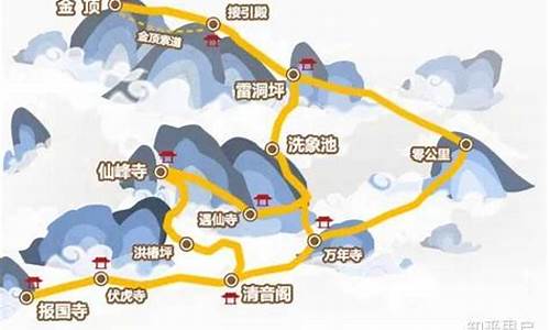 成都到峨眉山旅游路线推荐_成都到峨眉山旅游路线