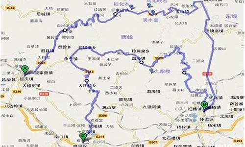 白河峡谷攻略路线图_白河峡谷攻略路线图片