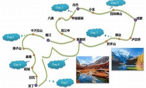 成都到四姑娘山自由行攻略路线图_成都到四姑娘山自由行攻略路线图片