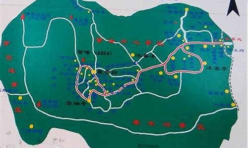 北京鹫峰森林公园地图_北京鹫峰森林公园地图位置